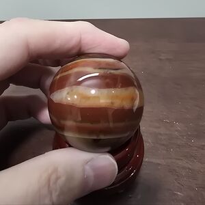 Red Sardonyx Crystal Sphere